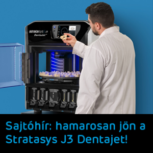 Hamarosan érkezik a Stratasys új fogászati 3D nyomtatója